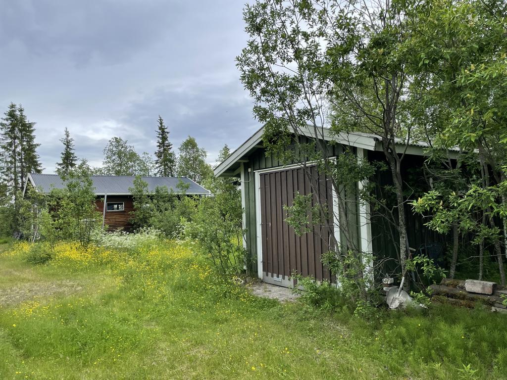 Mindre garagebyggnad