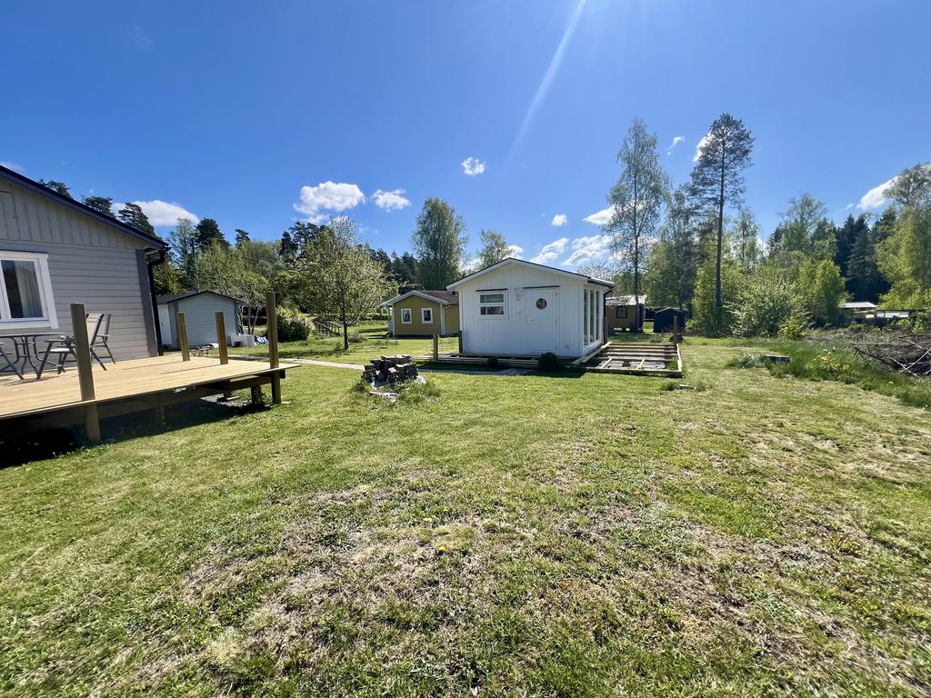 Nybyggd gäststuga