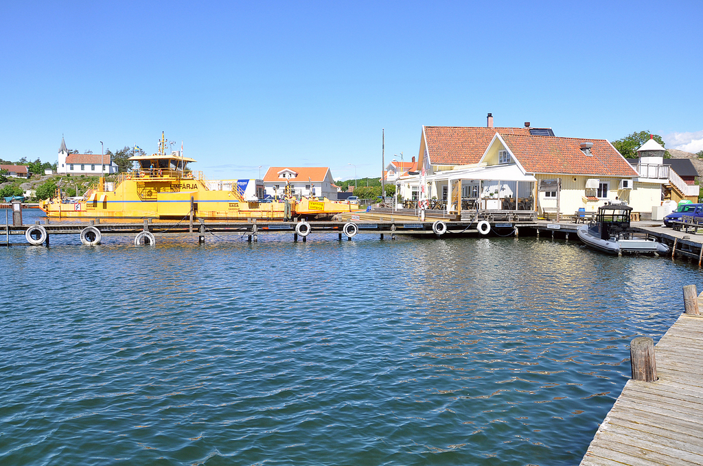 Linfärja mellan Hamburgö och Hamburgsund