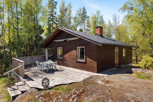 Solig altan i bästa söderläge