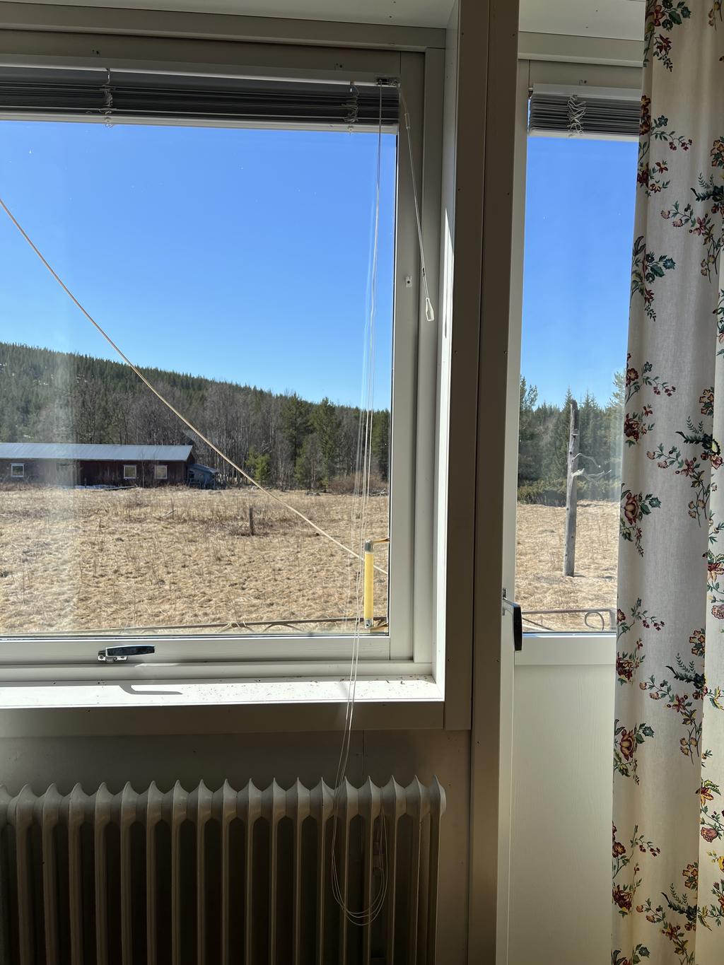 Utsikt från vardagsrum
