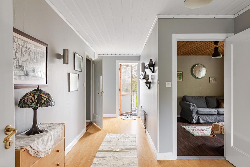 Hall på övre plan