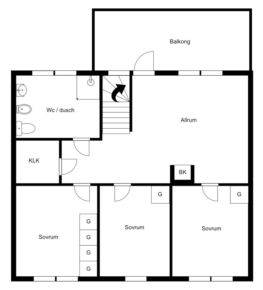 Övre plan