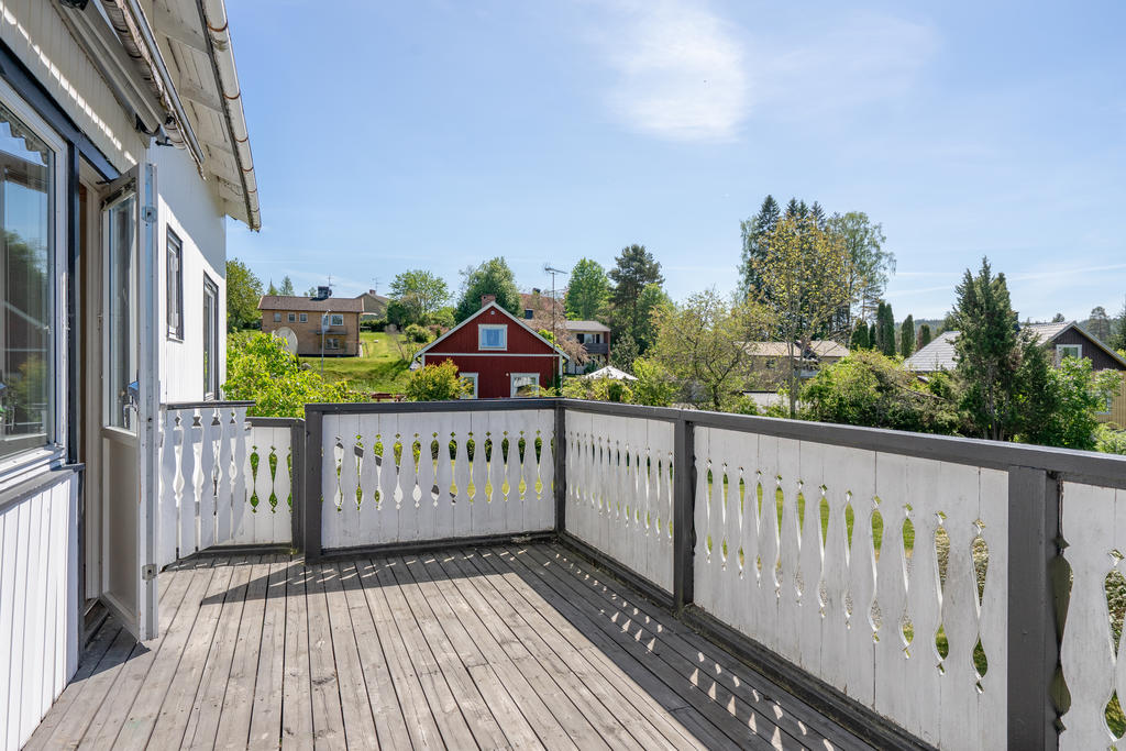 Veranda med många härliga soltimmar.