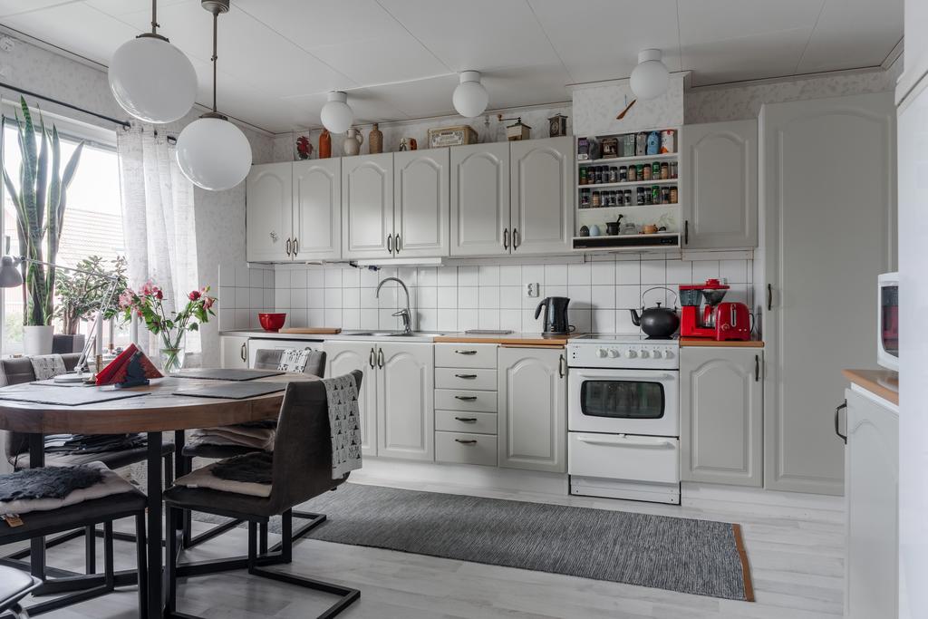 Köket, ljust och trevligt