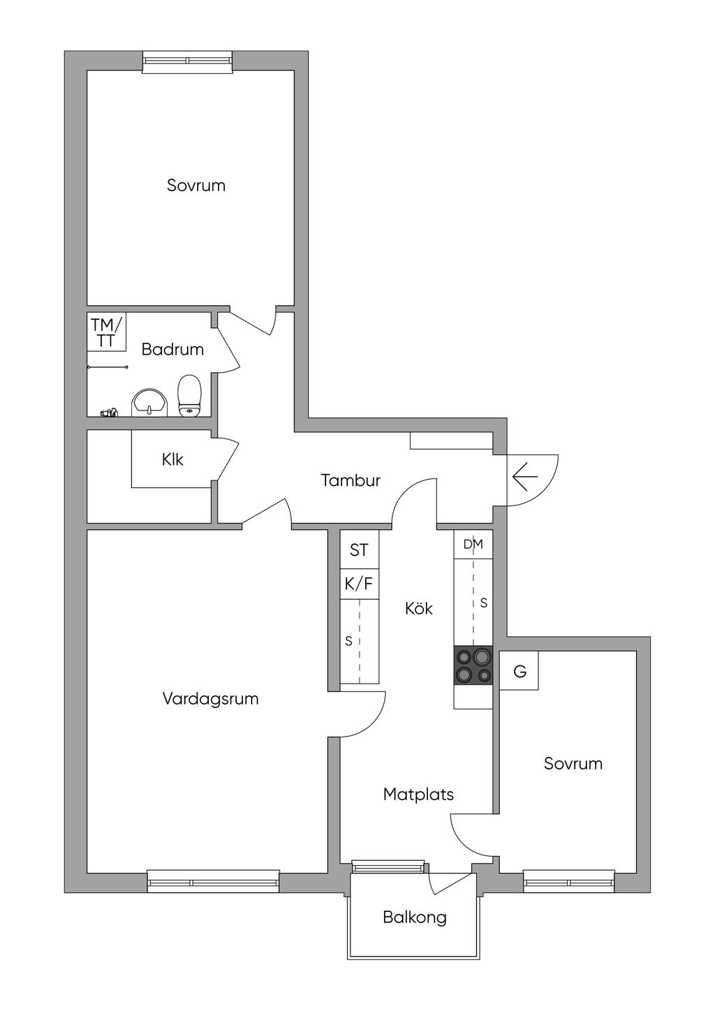 Planlösning
