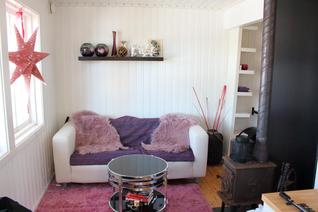 Relaxdel i bastubyggnaden 