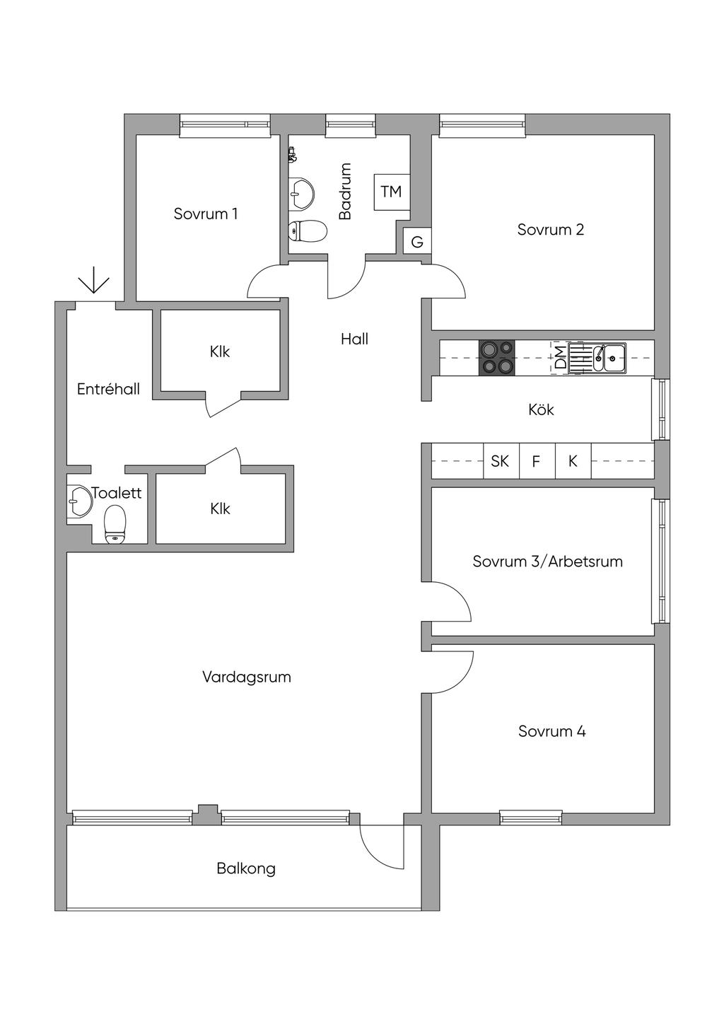 Planlösning