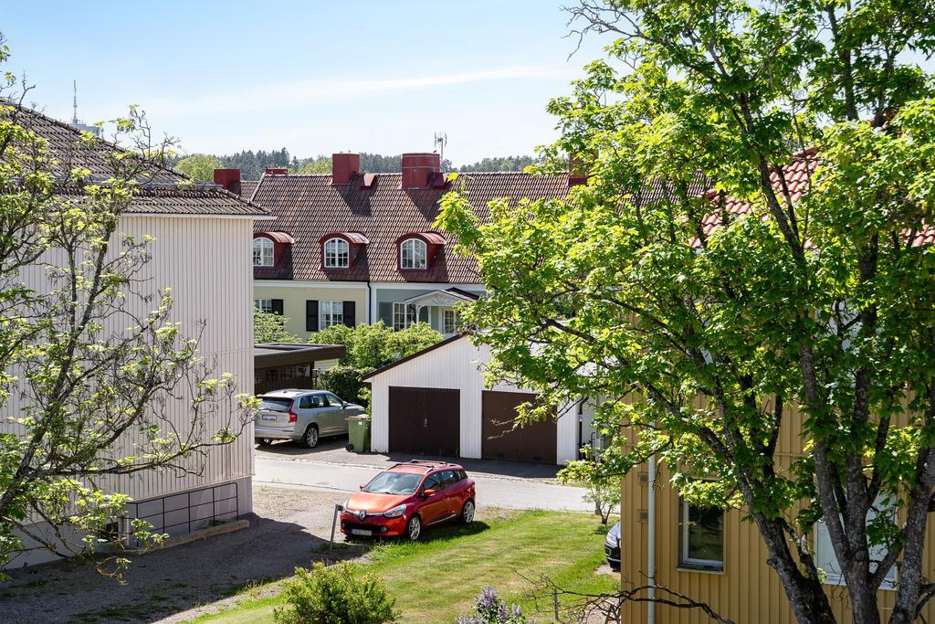 Utblick från balkong