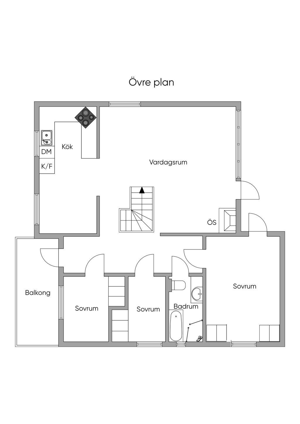 Övre plan