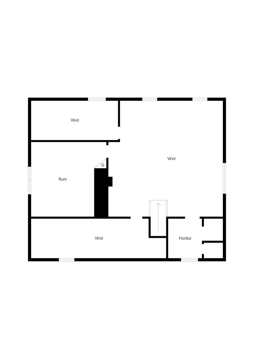 Planritning vind