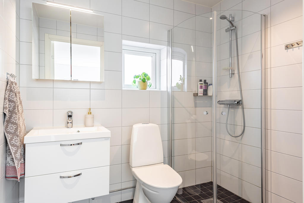 Badrum på övervåningen