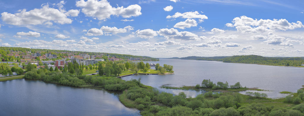 Magisk utsikt från takterrassen!
