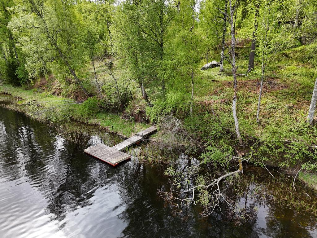 Egen brygga i älven