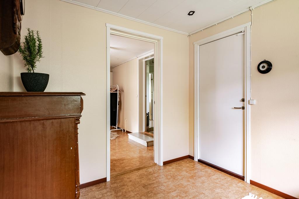 Inre hallen vid groventrén. 