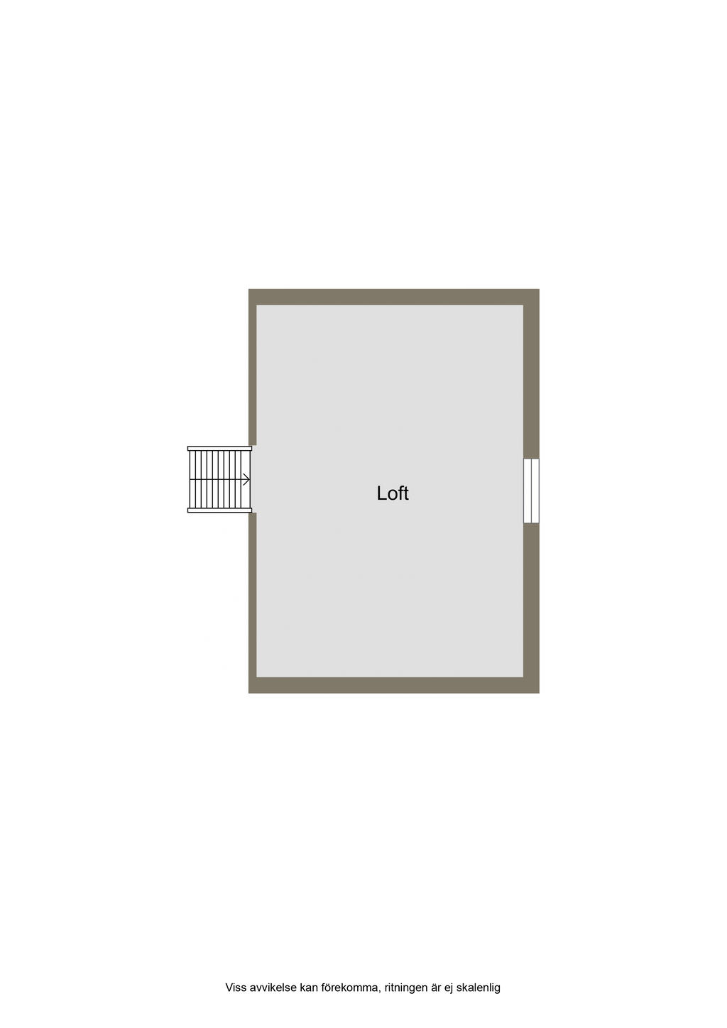 Planlösning, loft