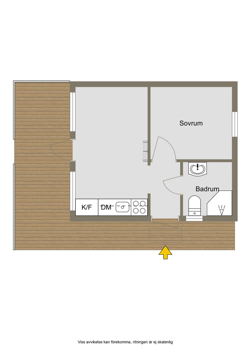 Planlösning, entréplan