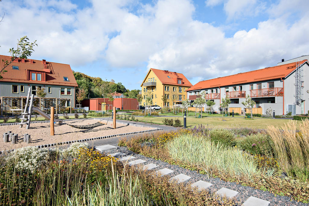 Mysig innergård