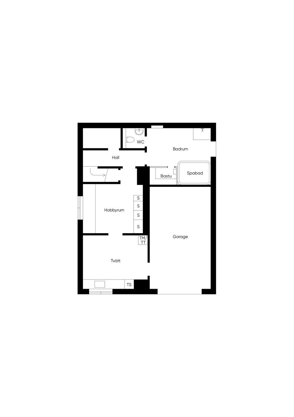 Planskiss, Nedre Plan 2D