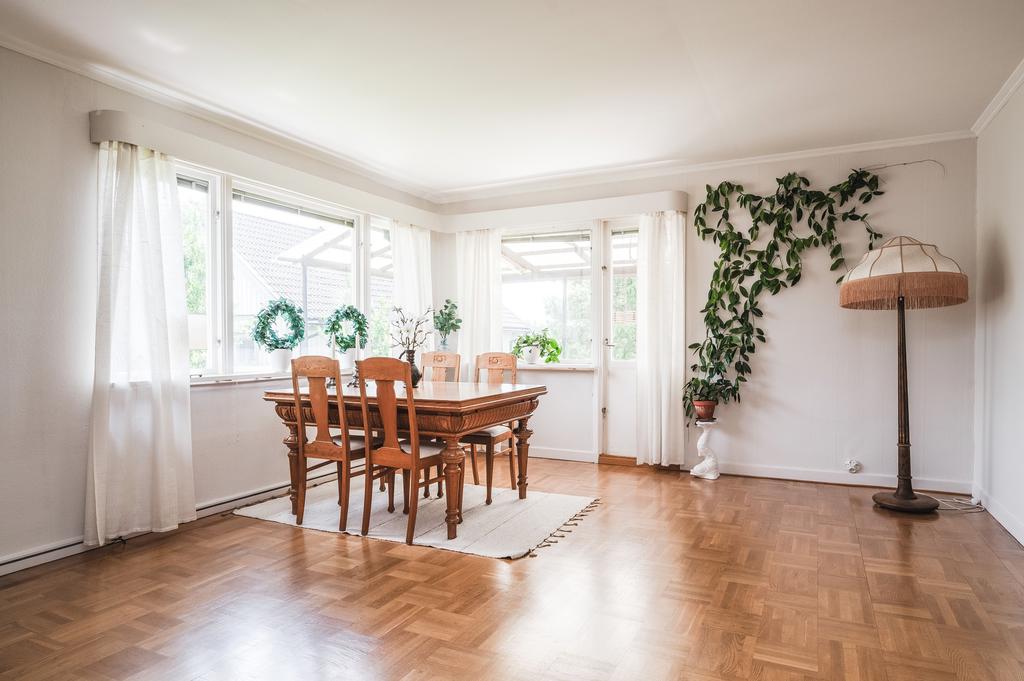 Utgång till balkongen