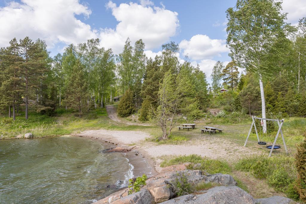 Badplats i området 