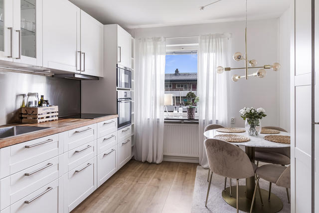 Kök med matplats