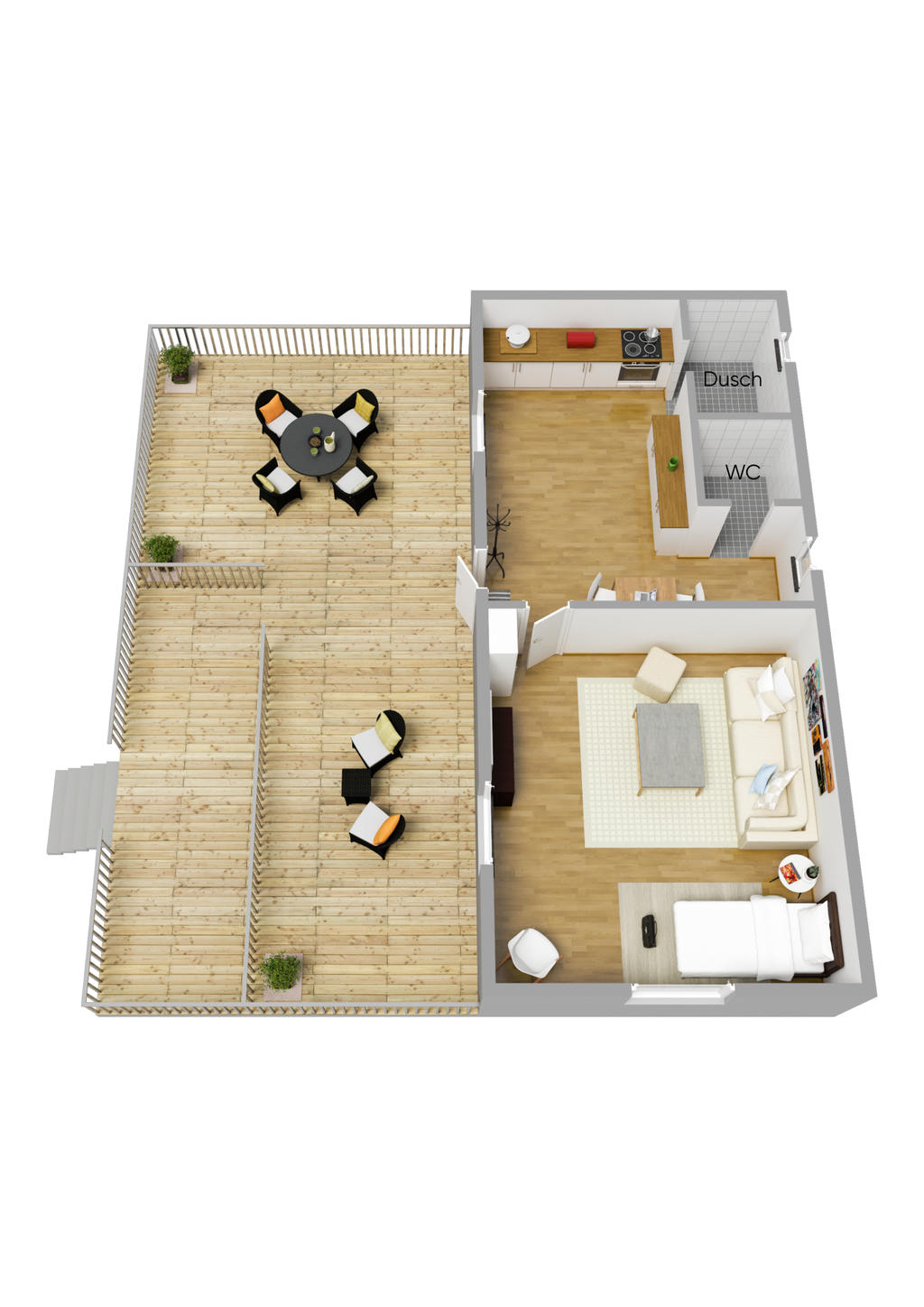 Planlösning 3D