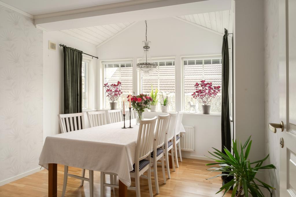 Här finns även ett separat matrum