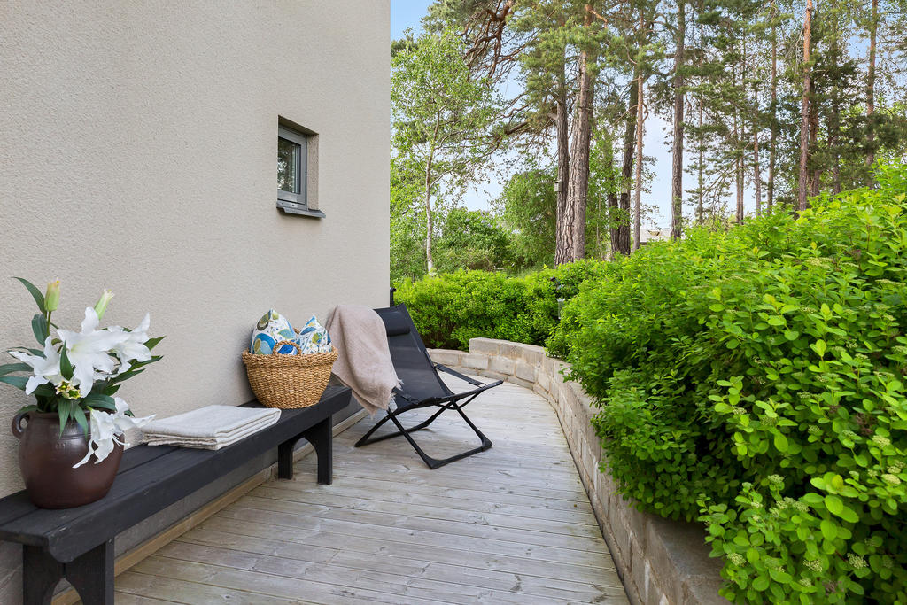 Ogenerat läge med morgon- och förmiddagssol