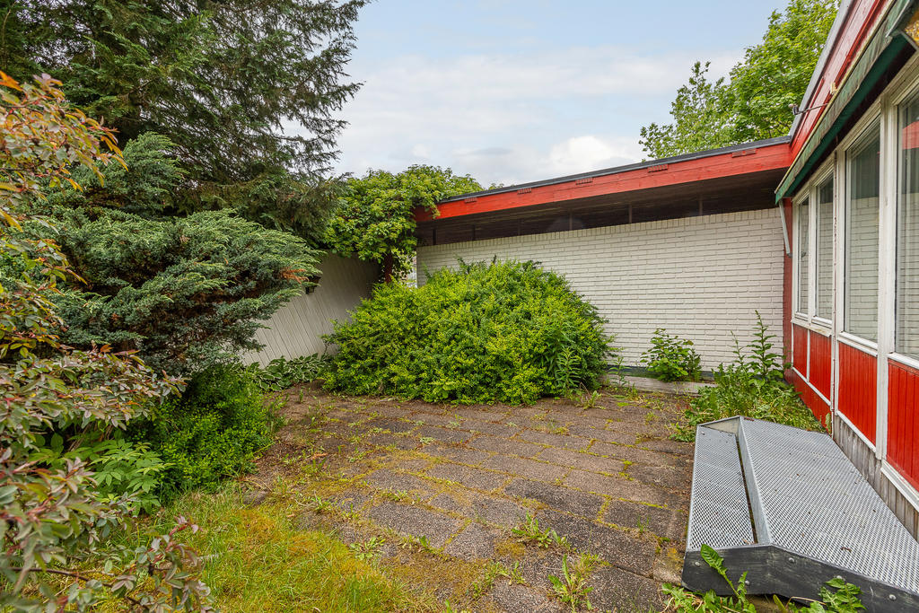 Uteplats stensatt