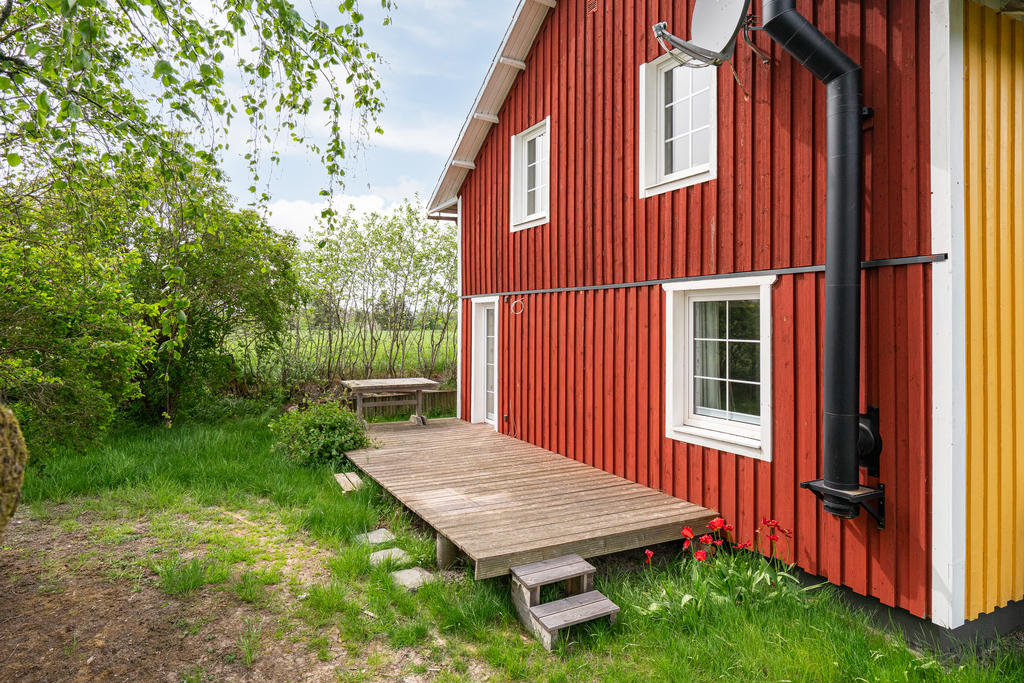 Altandäck på gaveln