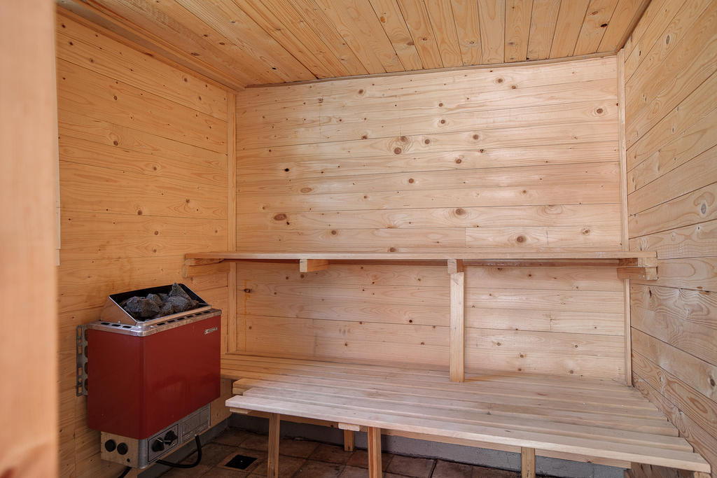 Bastu i garaget