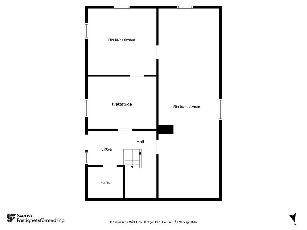 Planritning källarplan