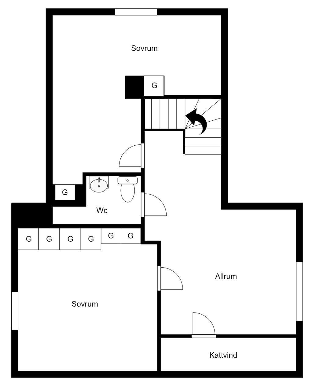 Övre plan