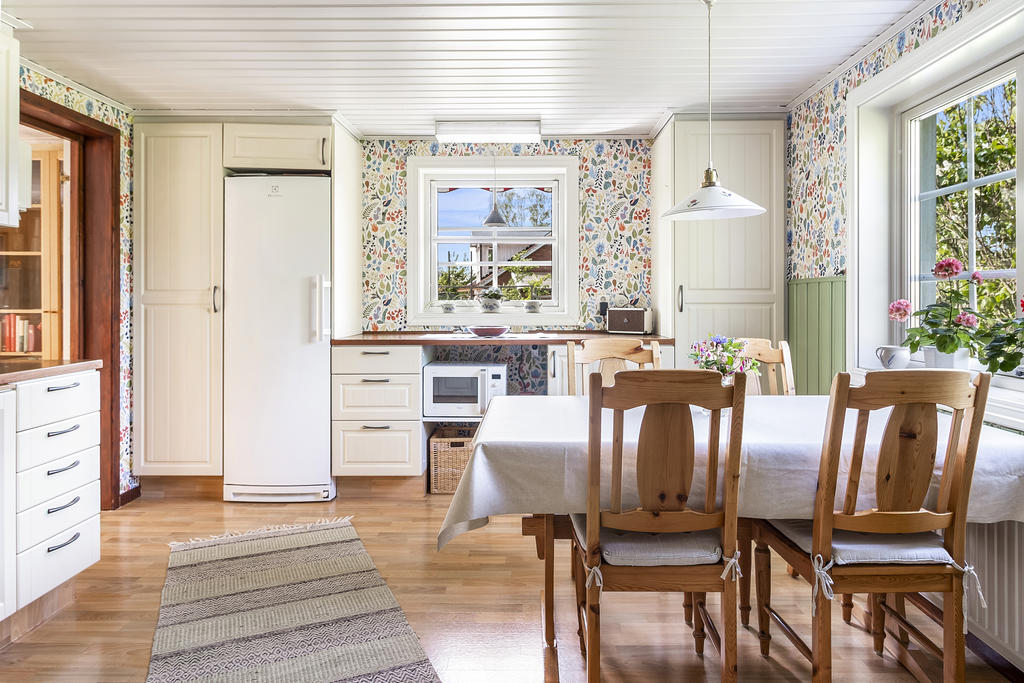 Kök med matplats