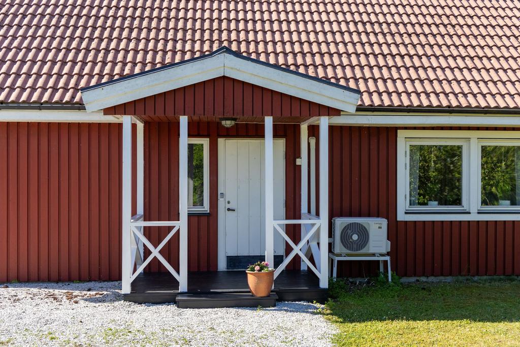 Entré vid bostadshus