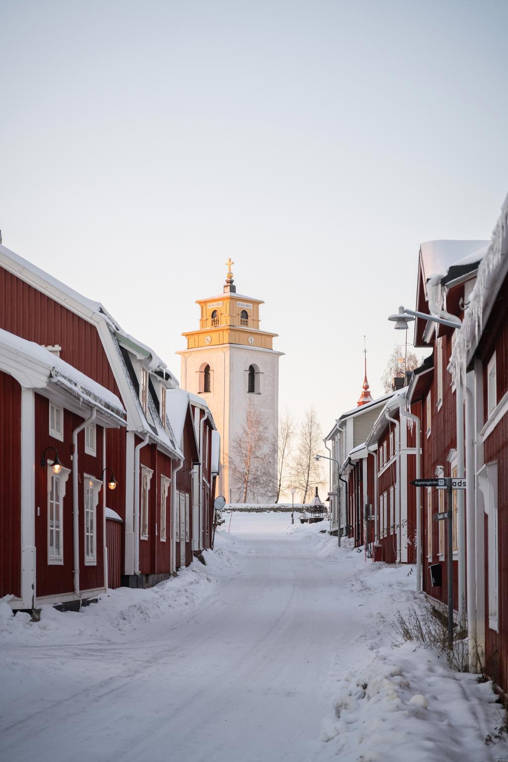 Världsarvet med kyrkstugor