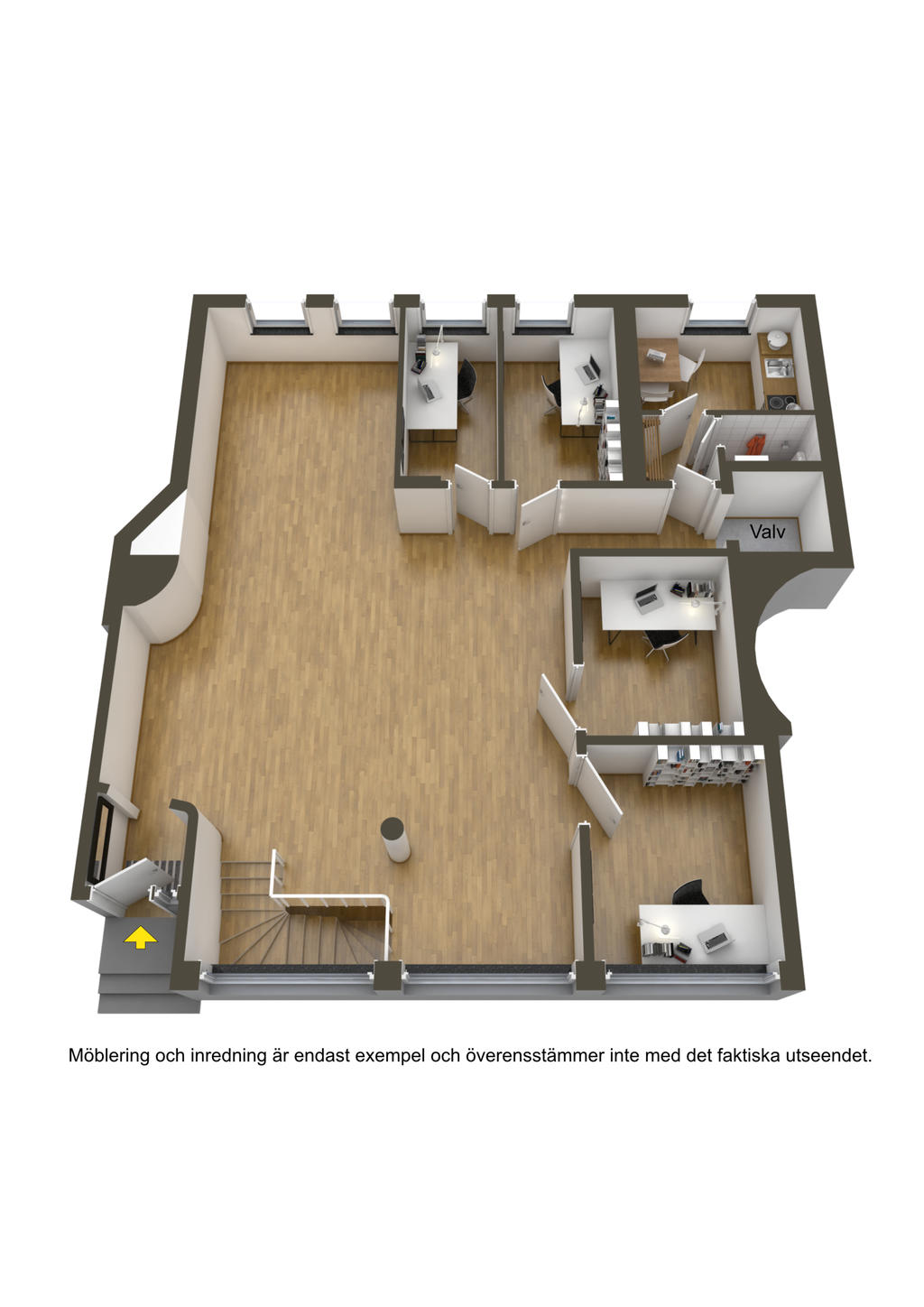 Planlösning 3D