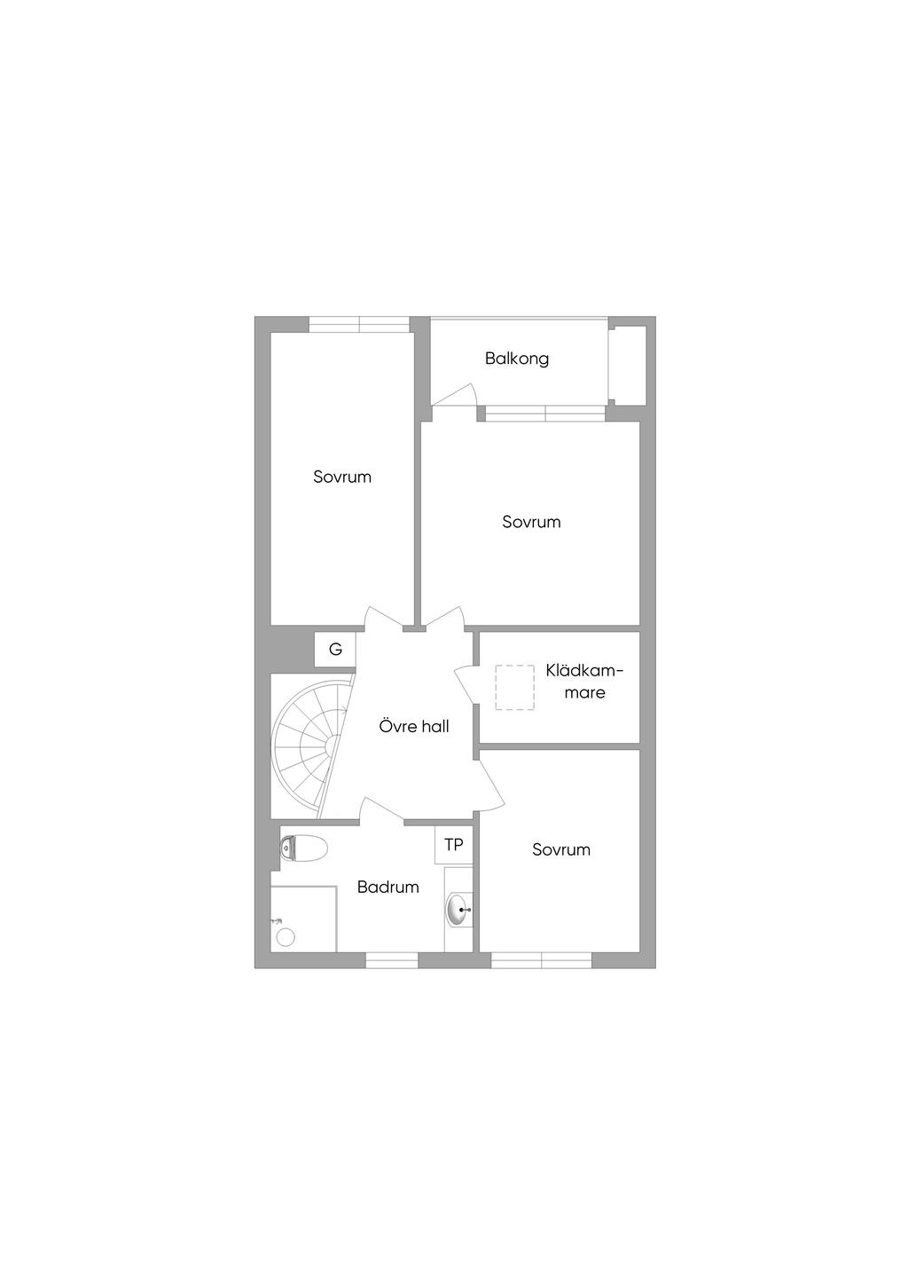 Övre plan