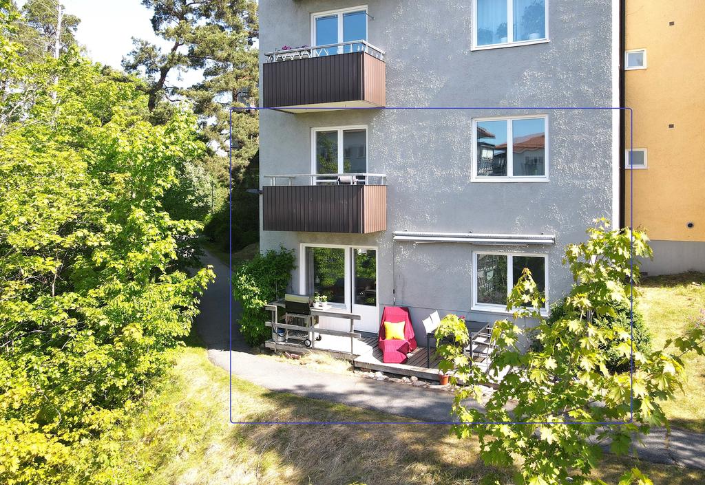 Etage i söderläge