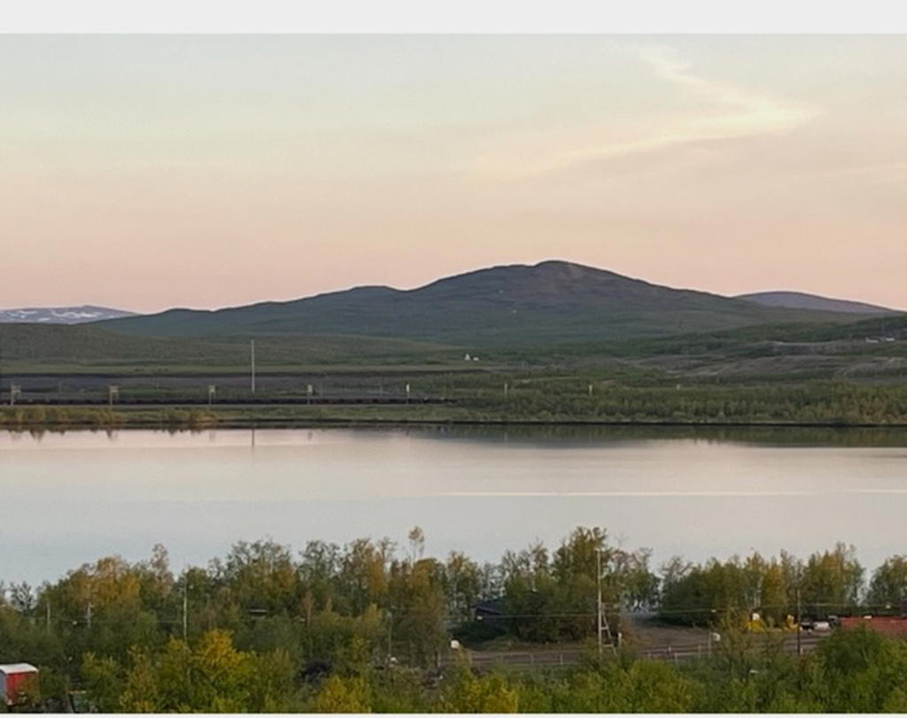 Säljarens bild fotad från lägenheten 