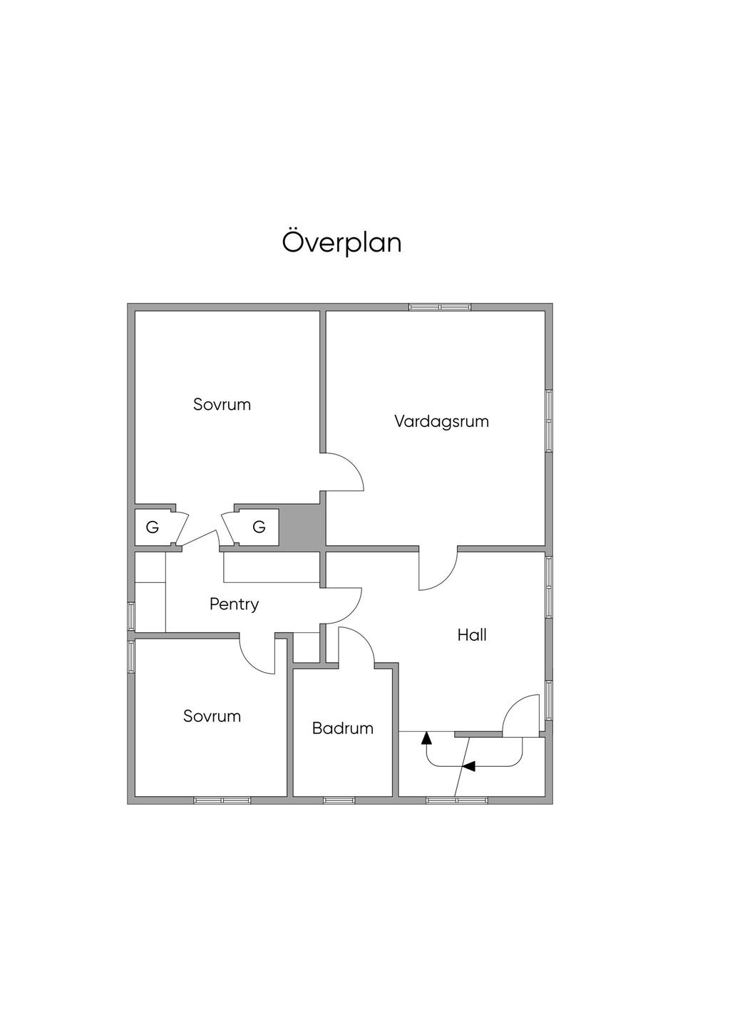Övre plan