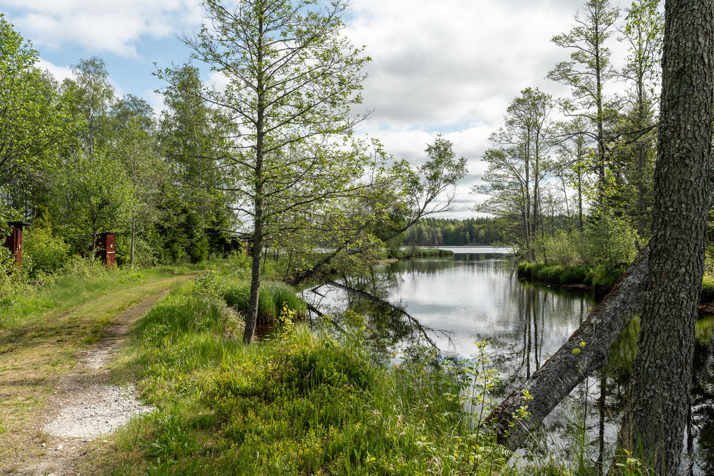 Vägen mot badplats