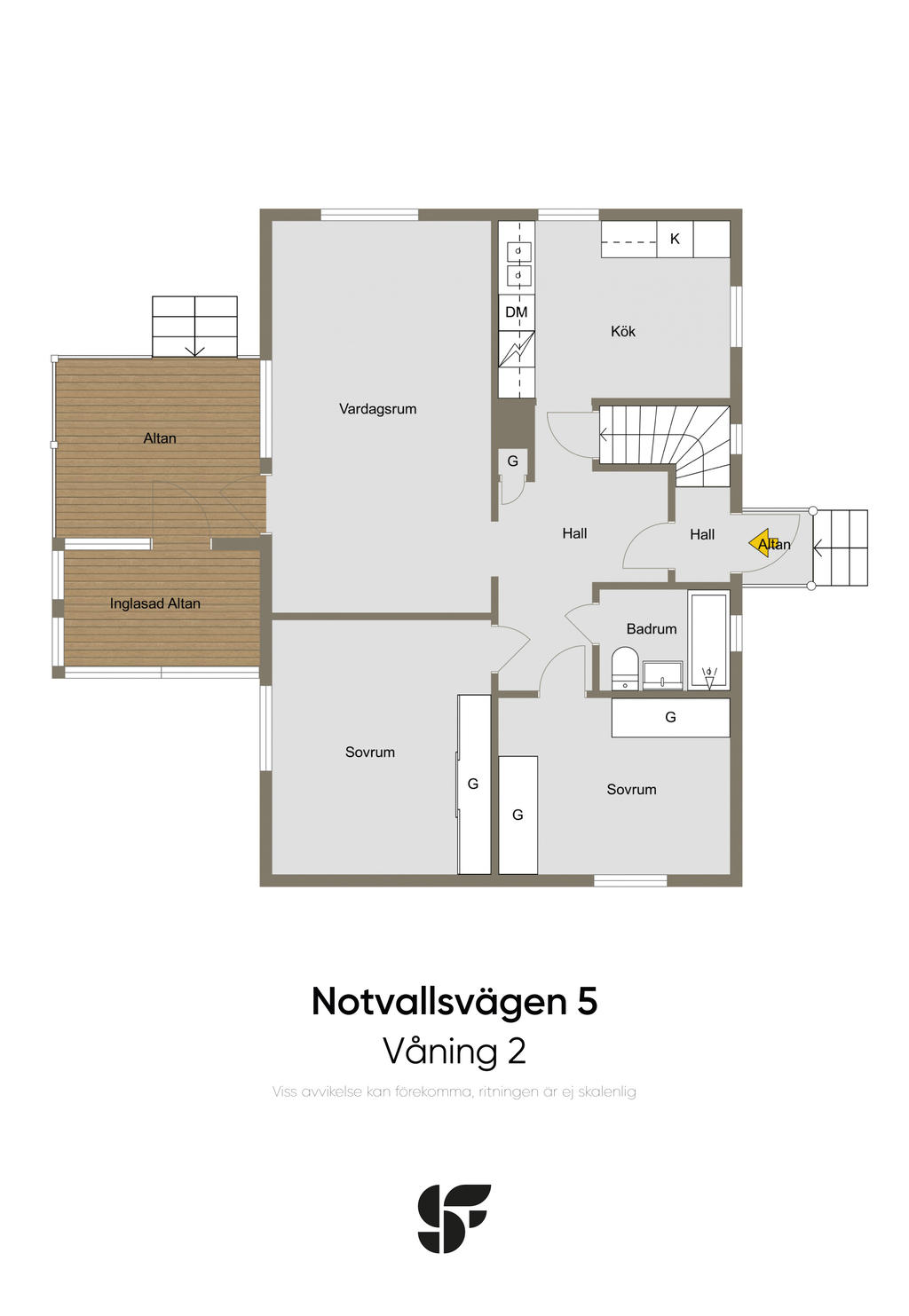 Våning 2 - Entréplan