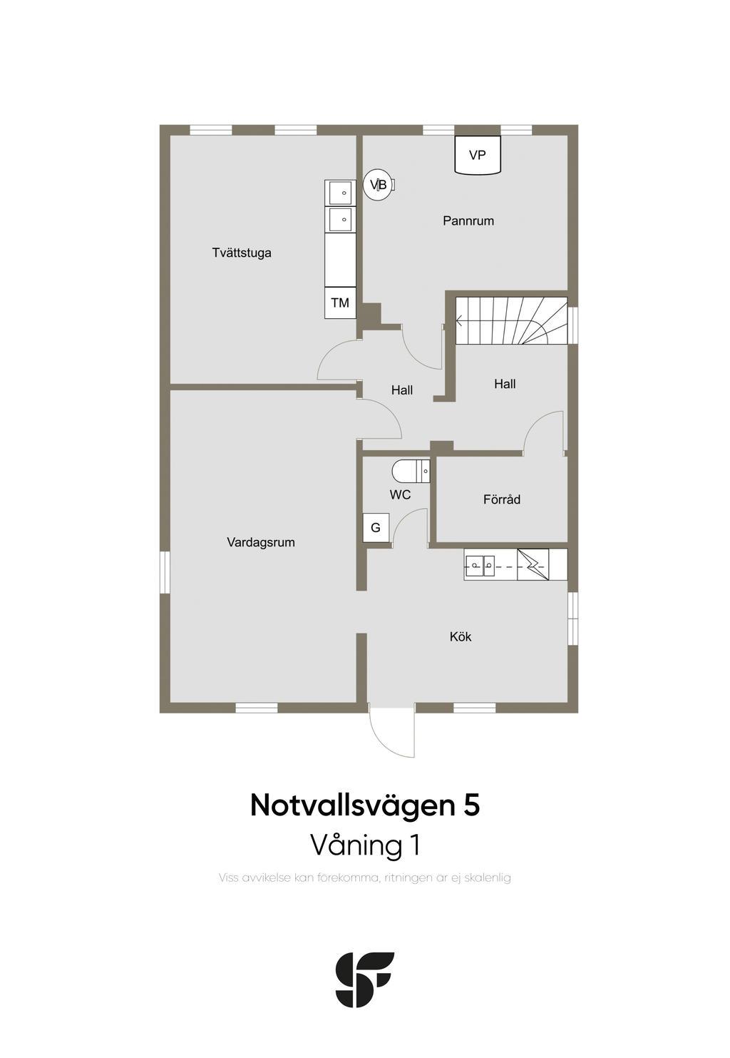 Våning 1 - källarplan