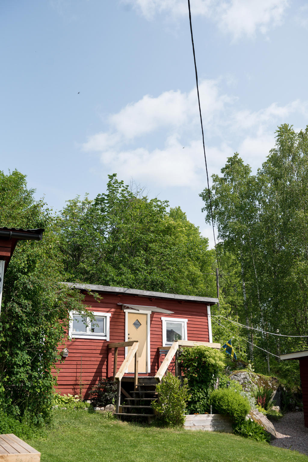 Gäststuga. 