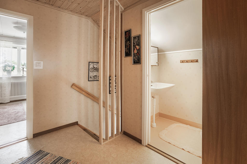 Hall på övervåning