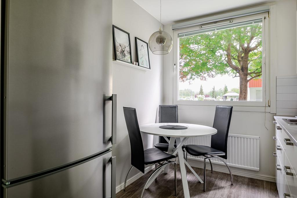 Utrymme för matplats i kök