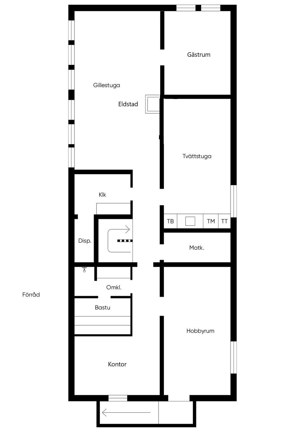 Källarplan