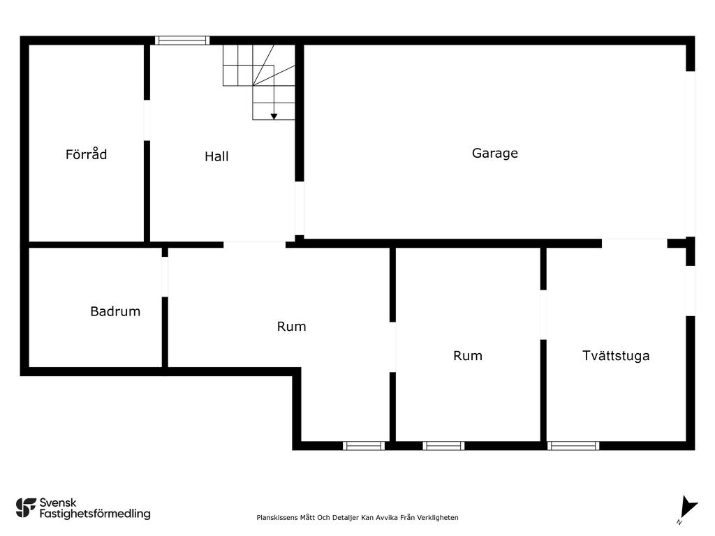 Planritning källarplan